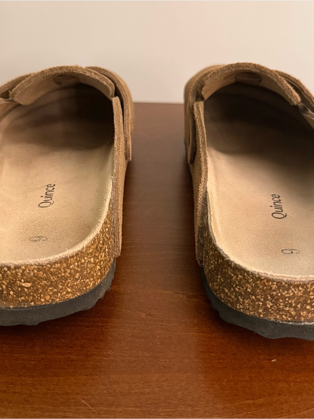 Water repellent suede clog mule - Picture 3 of 5